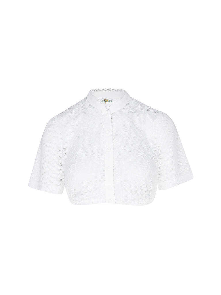 WENGER Dirndlbluse CORINA weiss | 46