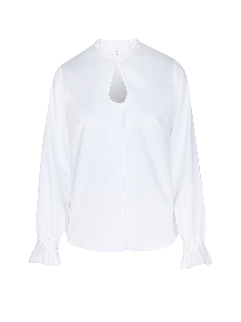 WENGER Dirndlbluse ELBE weiss | 42