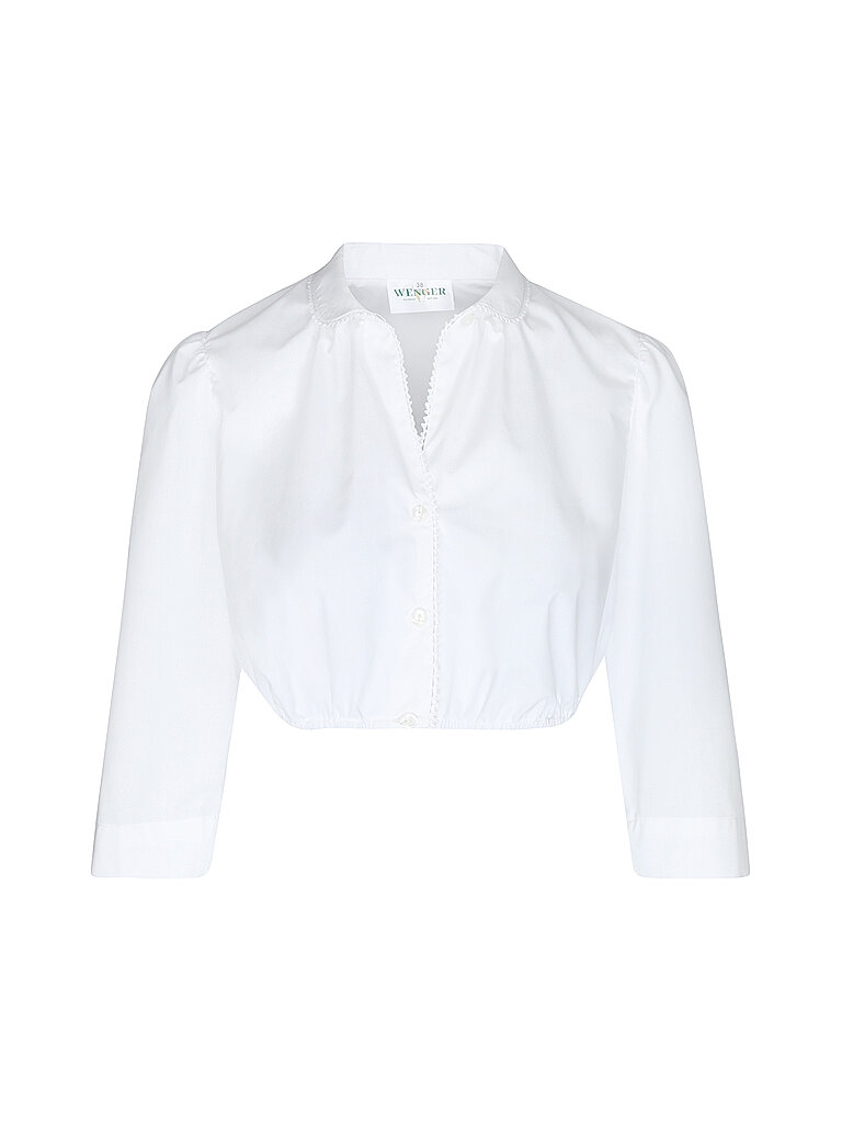 WENGER Dirndlbluse KLARA weiss | 40