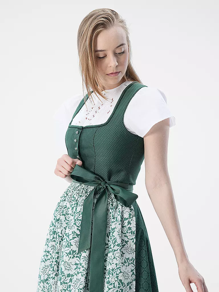 WENGER | Dirndl FLORA  | dunkelgrün