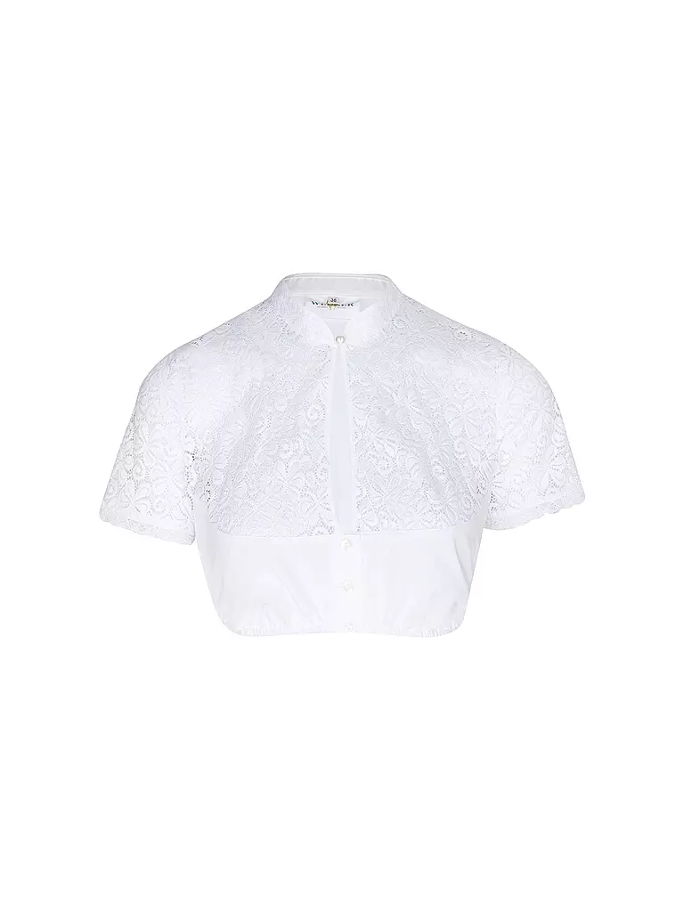 WENGER | Dirndlbluse GERLINDE | weiss