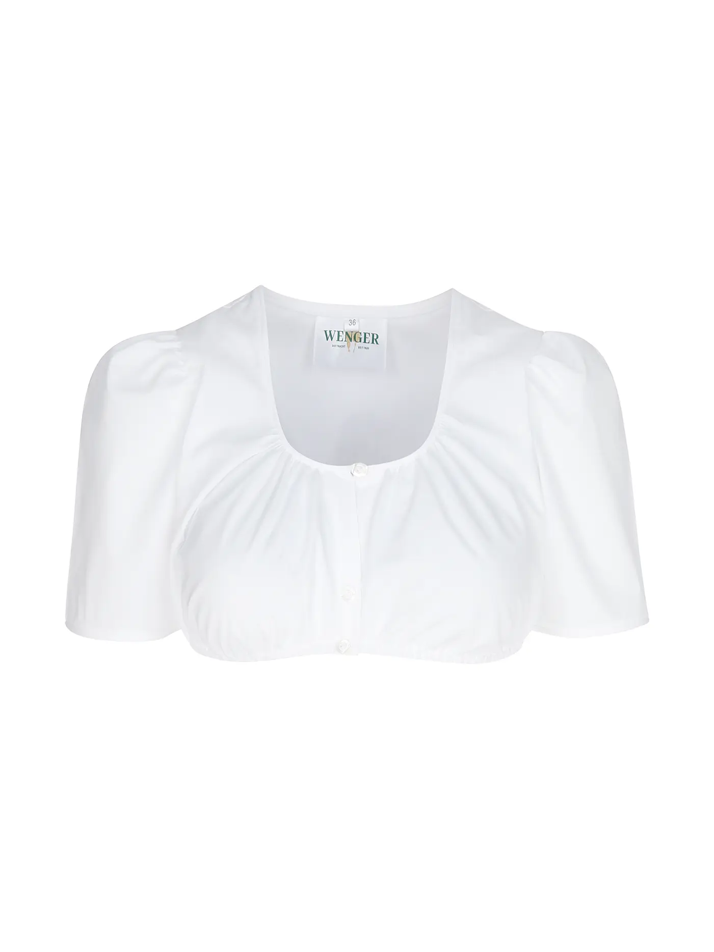 WENGER | Dirndlbluse HEMMA | weiss