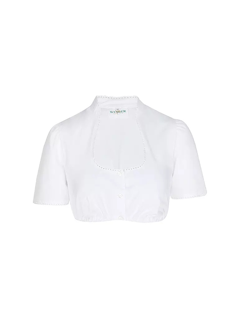 WENGER | Dirndlbluse JENNIFER | weiss