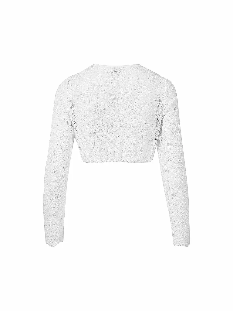 WENGER | Dirndlbluse Manuela | weiss