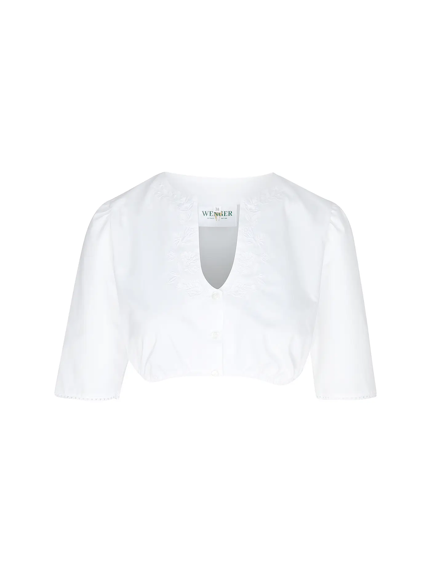 WENGER | Dirndlbluse ROSI | weiss