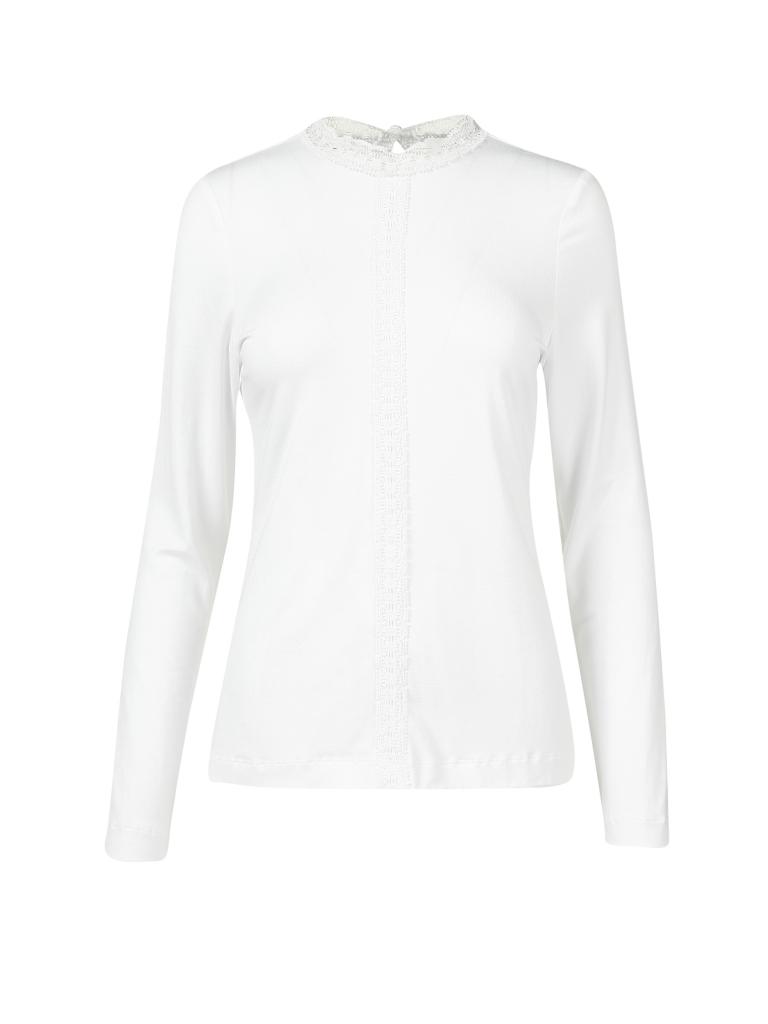 WENGER | Langarmshirt Almsee | weiss