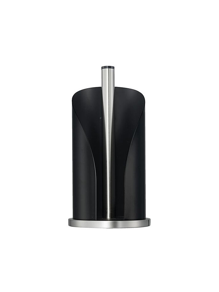 Küchenrollenhalter  Schwarz Edelstahl  Metall  30 cm  Küchenzubehör Küchenrollenhalter