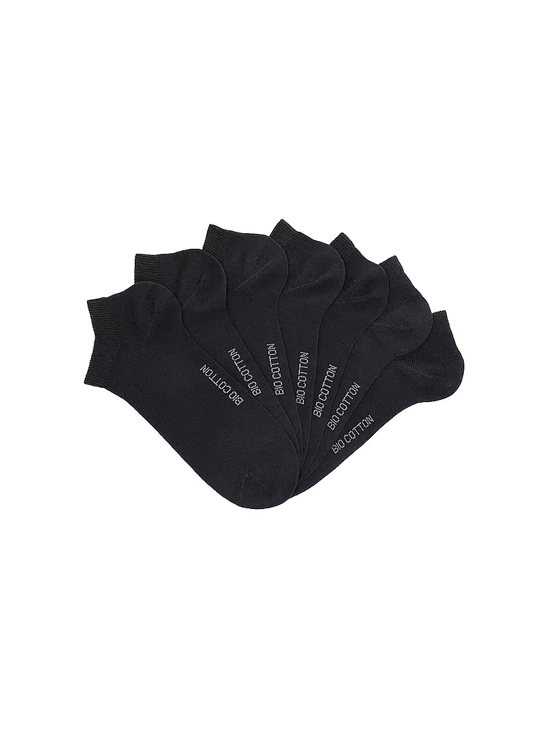 WILOX | Sneaker Socken 7er Pkg schwarz | weiss