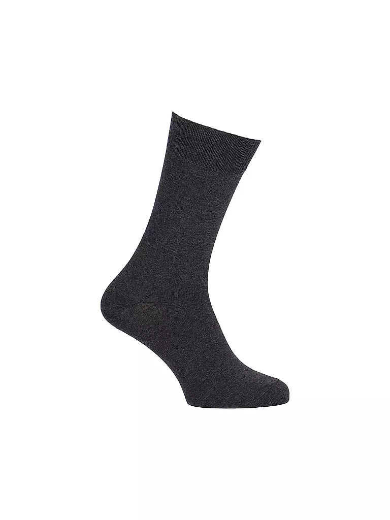 WILOX | Socken 5er Pkg anthrazit melange | grau