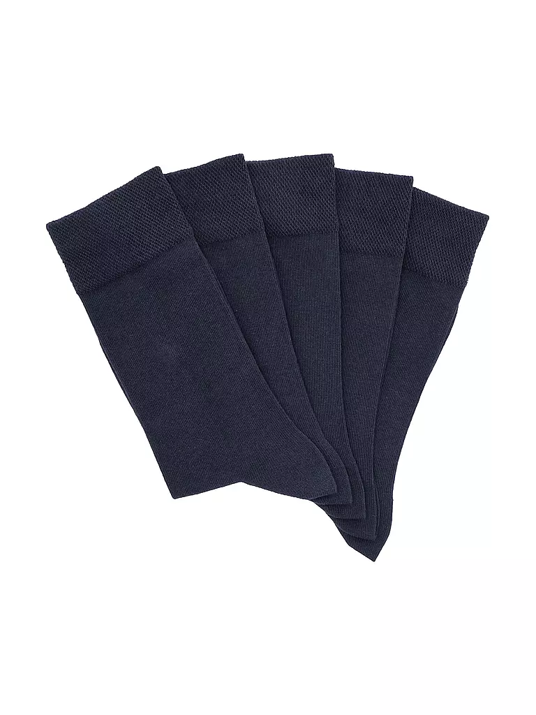 WILOX | Socken 5er Pkg dunkelblau | grau
