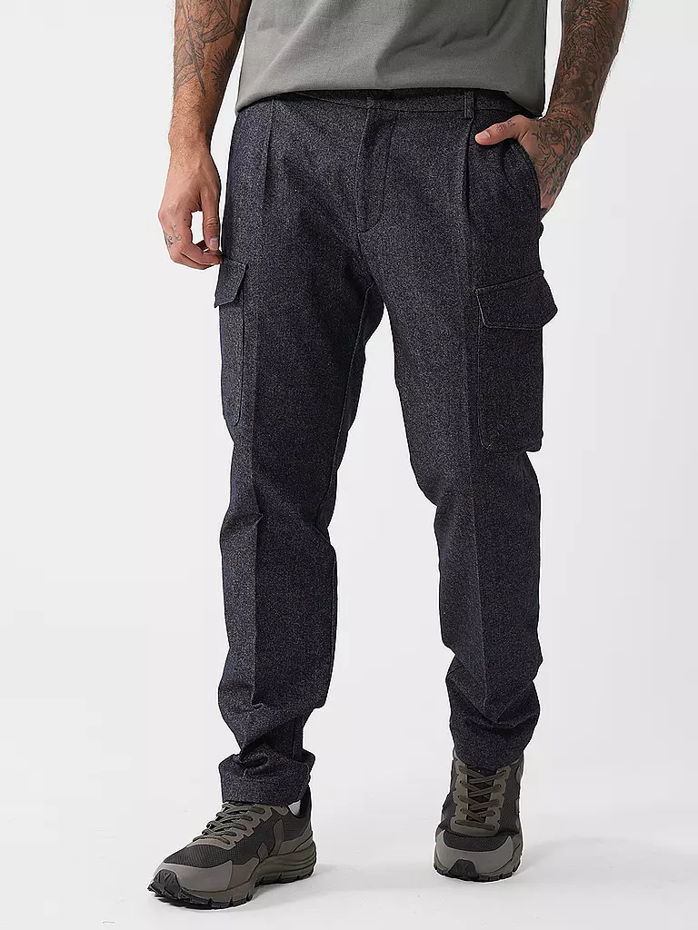 WINDSOR | Cargohose DEFATO | dunkelblau