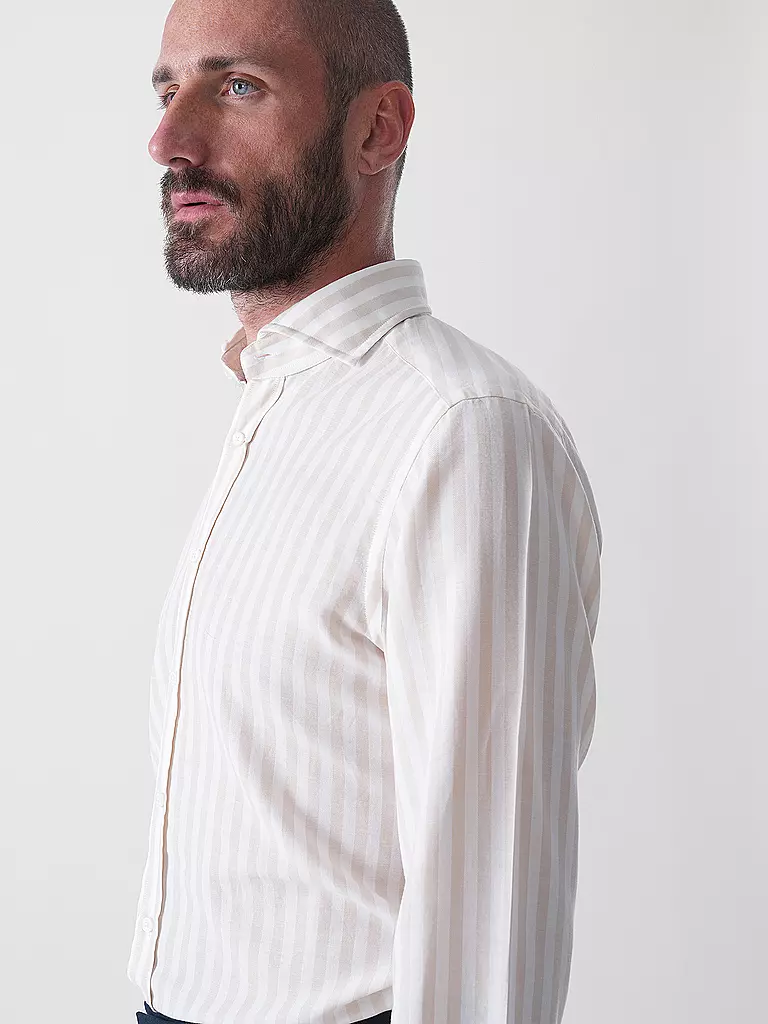 WINDSOR | Hemd Slim Fit | beige