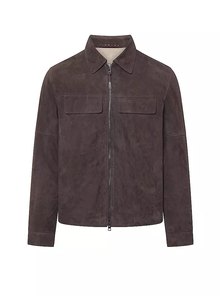 WINDSOR | Lederjacke PESARO | braun
