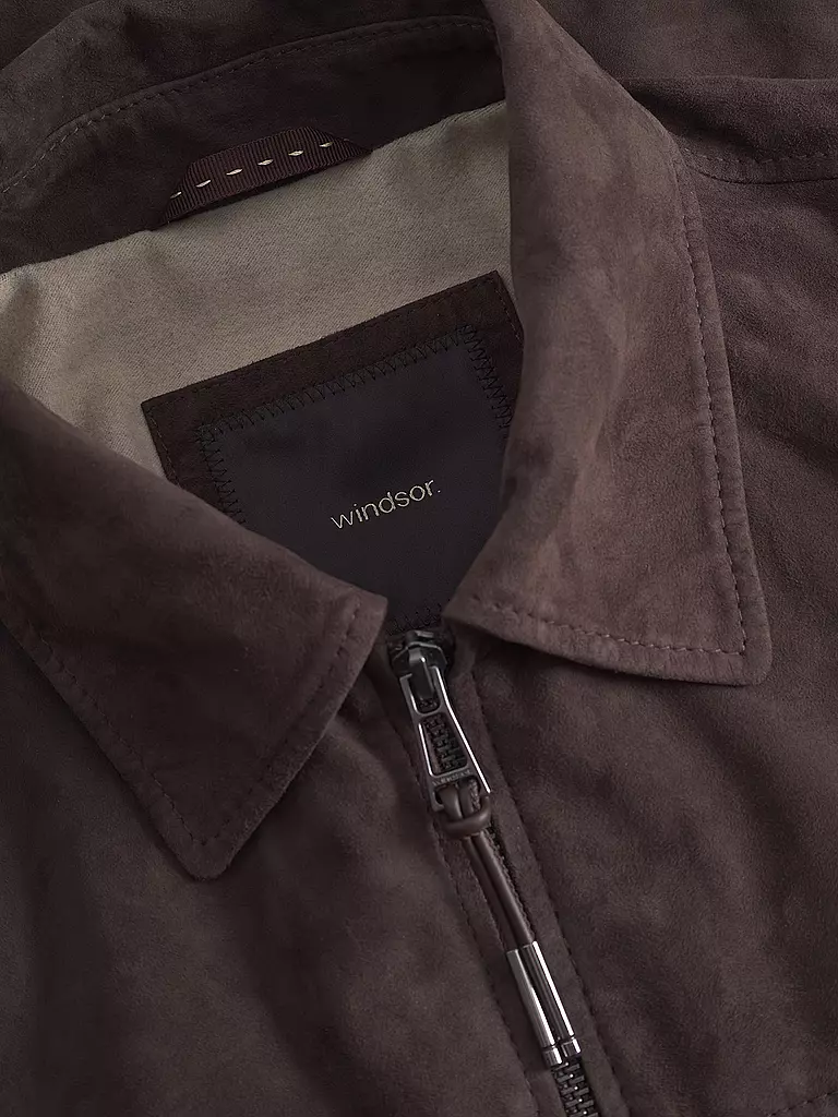 WINDSOR | Lederjacke PESARO | braun