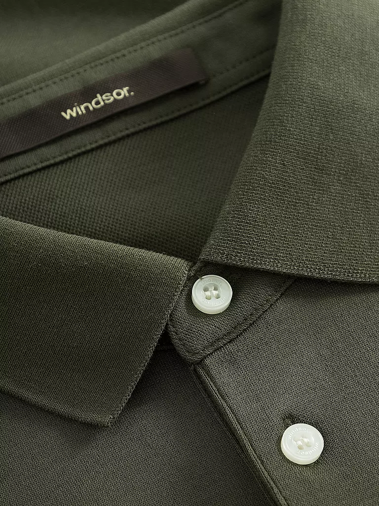 WINDSOR | Poloshirt FLORO | dunkelgrün