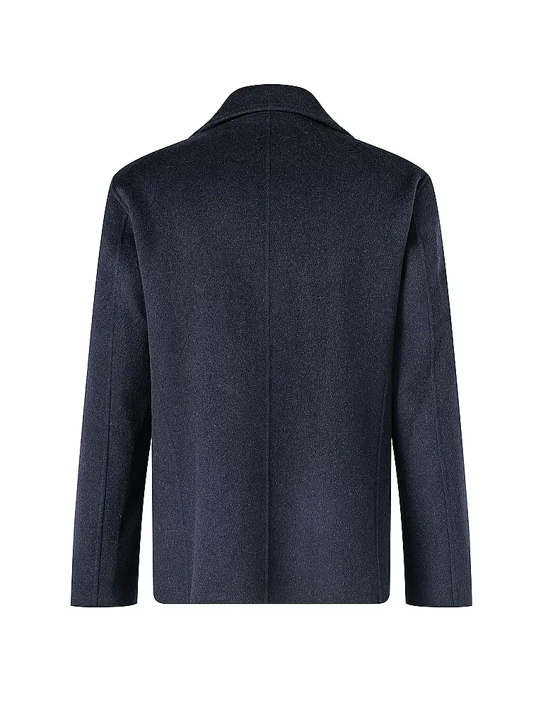 WINDSOR | Wollmantel DOPPIO | dunkelblau