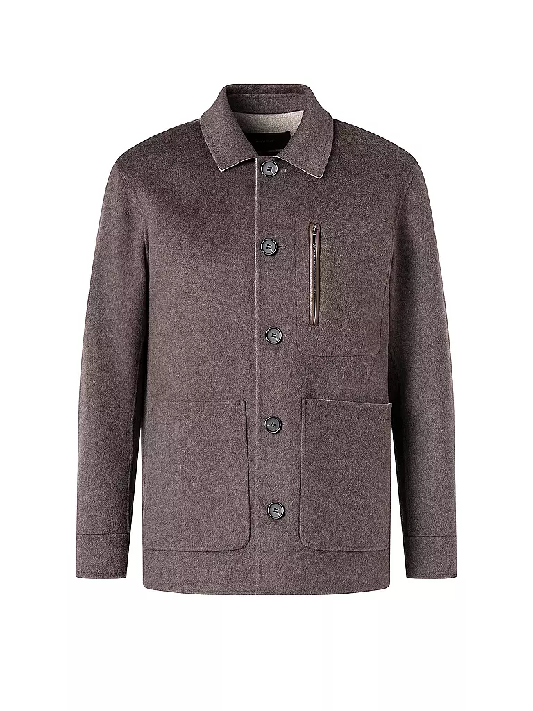 WINDSOR | Wollmantel UGO | braun