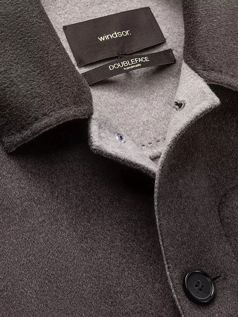 WINDSOR | Wollmantel UGO | braun