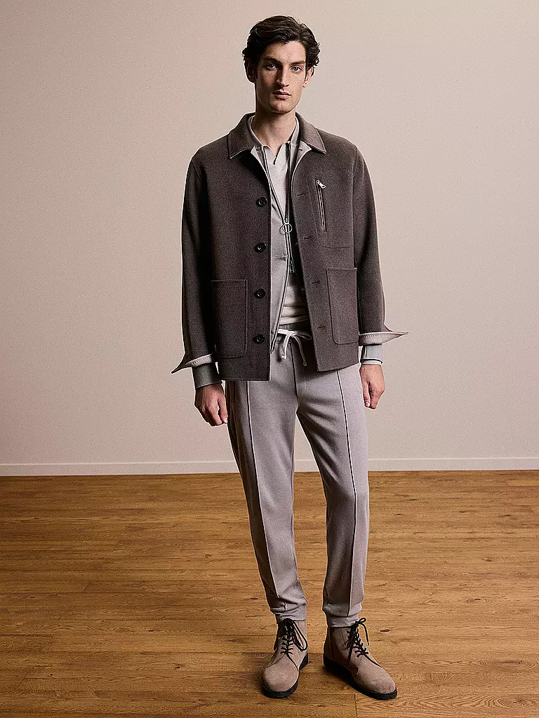 WINDSOR | Wollmantel UGO | braun