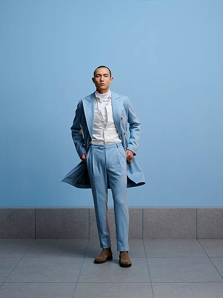 WINDSOR | Wollmantel | dunkelblau