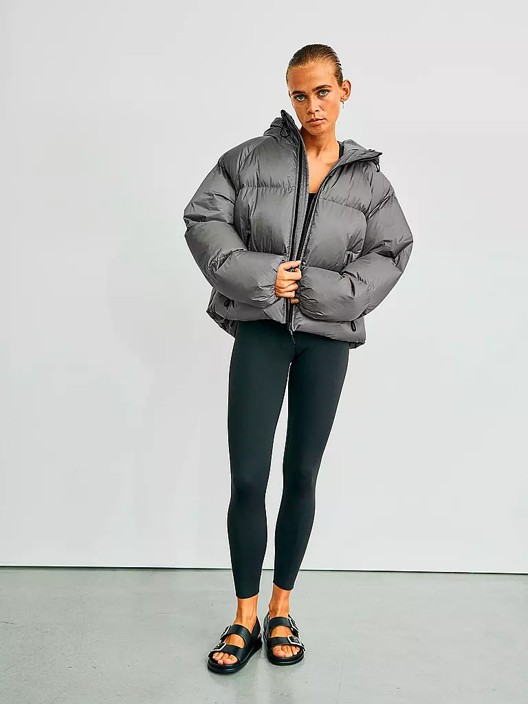 WITHBLACK | Daunensteppjacke EMMA | grau