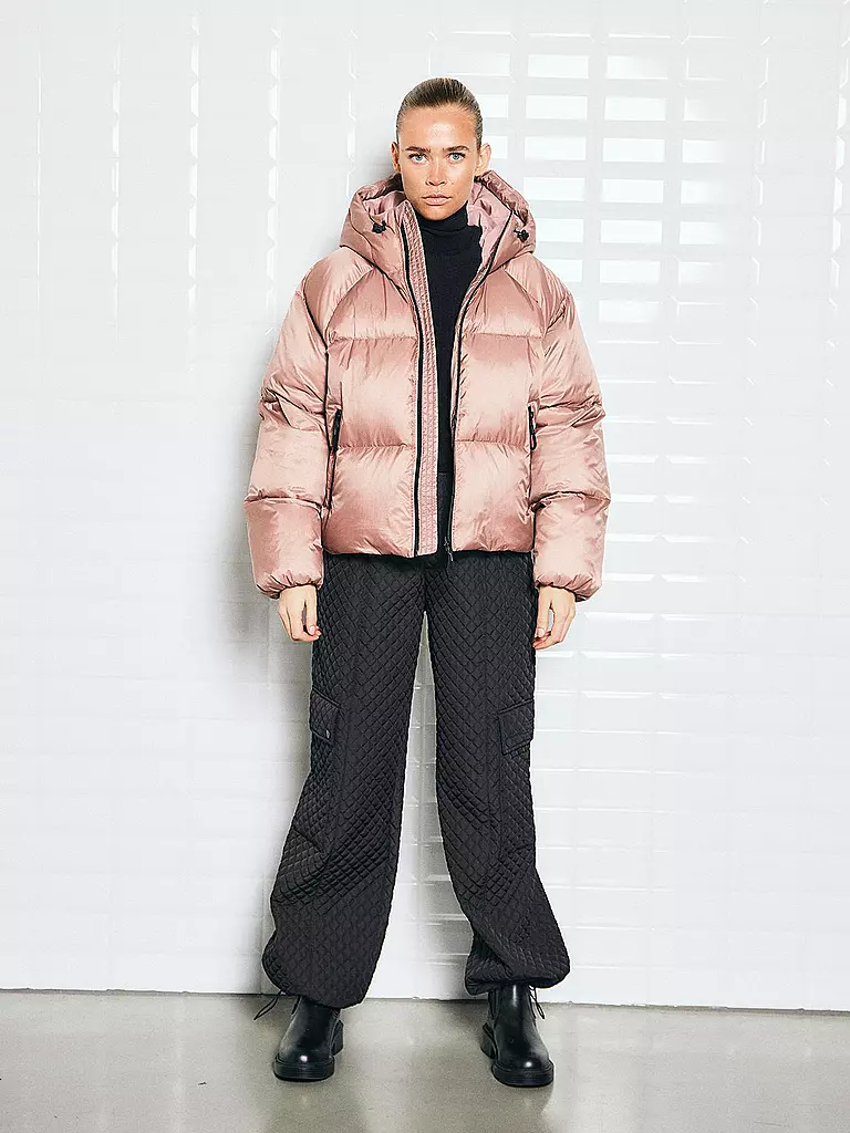 WITHBLACK | Daunensteppjacke EMMA | rosa