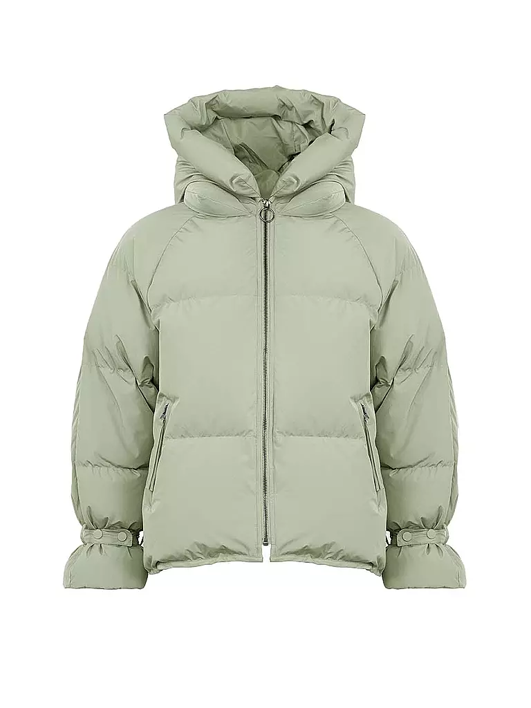 WITHBLACK | Daunensteppjacke KYLIE | hellgrau