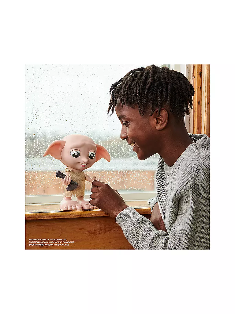 WIZARDING WORLD | Harry Potter - Interaktiver Dobby | rosa