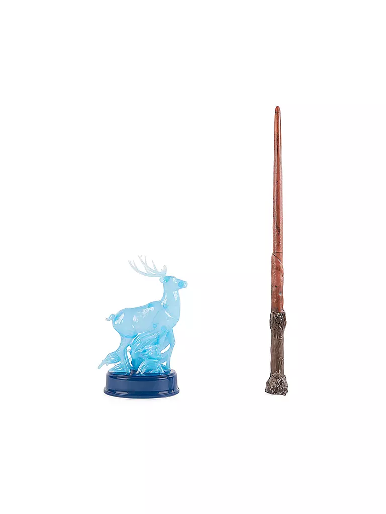 WIZARDING WORLD | Harry Potter - Interaktiver Zauberstab von Harry Potter mit Patronus-Figur, Licht- und Geräuscheffekten | keine Farbe