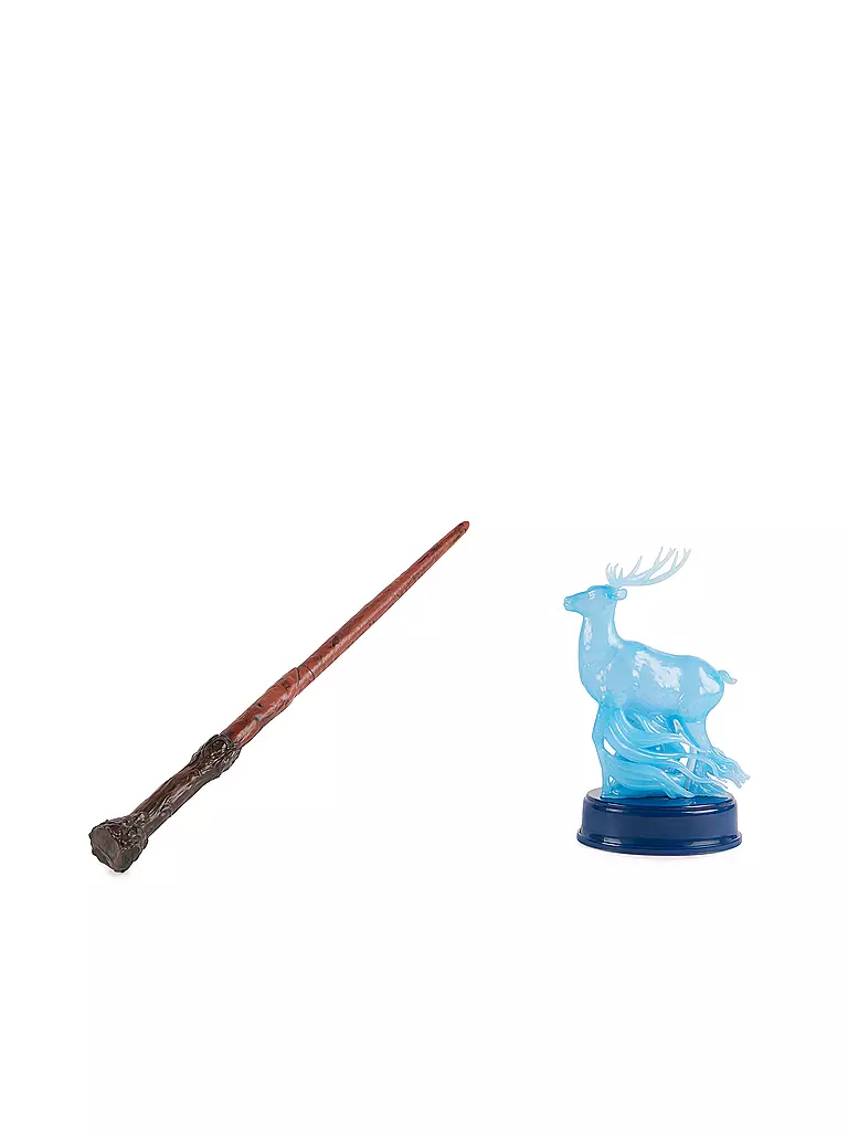 WIZARDING WORLD | Harry Potter - Interaktiver Zauberstab von Harry Potter mit Patronus-Figur, Licht- und Geräuscheffekten | keine Farbe