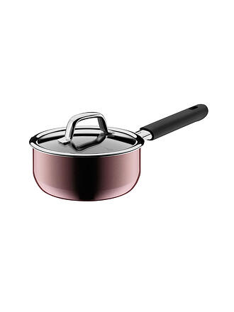 WMF | Fusiontec Mineral Stielkasserolle mit Glasdeckel 16cm/1,3L Rose Quartz