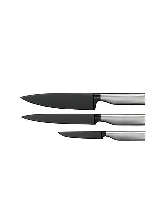 WMF | Set de couteaux 3 pièces ULTIMATE BLACK Cromargan Noir