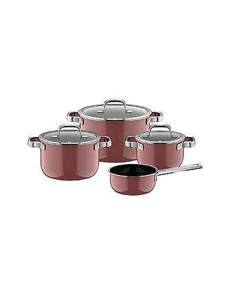 WMF | Kochtopf Set 4tlg. FUSIONTEC MINERLA PRO Rose Quarz 