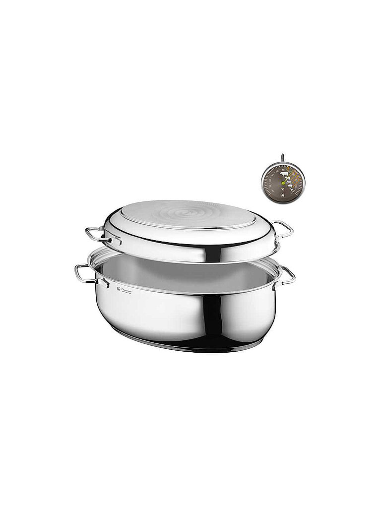 WMF Extrabräter mit Thermometer 8,5l  Cromargan silber – WMF