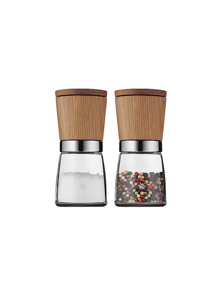 WMF Nature Ceramill Gewürzmühlen-Set 2-teilig 13,8cm braun – WMF