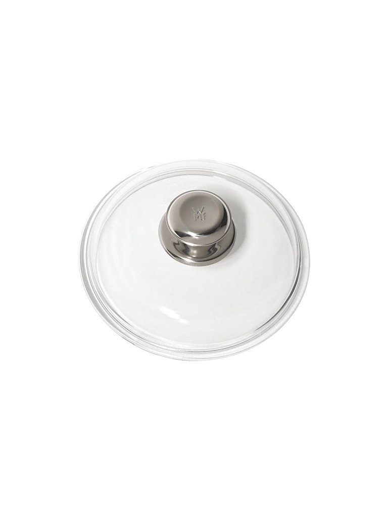 WMF Glas-Pfannendeckel 20 cm, Deckel für 20er Pfannen, Deckel mit Metallknauf, hitzebeständiges Glas, spülmaschinengeeignet