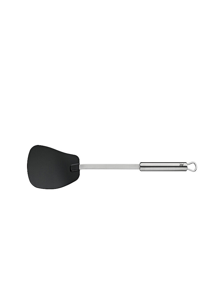 WMF Profi Plus Wok Wender Kunststoff 36,2 cm, Wok Pfannenwender, Cromargan Edelstahl teilmattiert, Kunststoffvorderteil, spülmaschinengeeignet, hitzebeständig