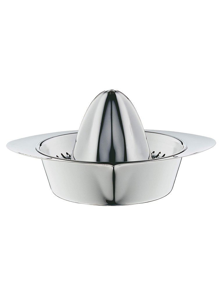 WMF Gourmet Zitruspresse manuell 9 cm, Limettenpresse, Cromargan Edelstahl mattiert, Saftpresse für Zitronen, Limetten, Apfelsinnen, Orange, Grapfruit