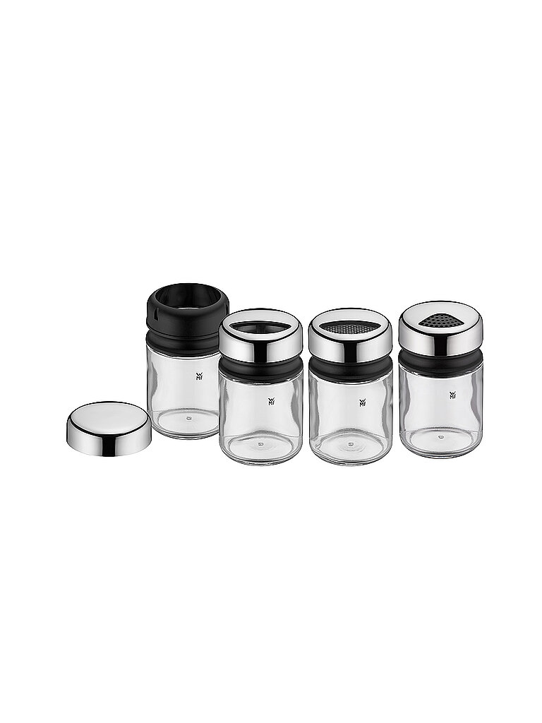 WMF Depot Streuer Set 4tlg 9,5cm Glas/Cromargan