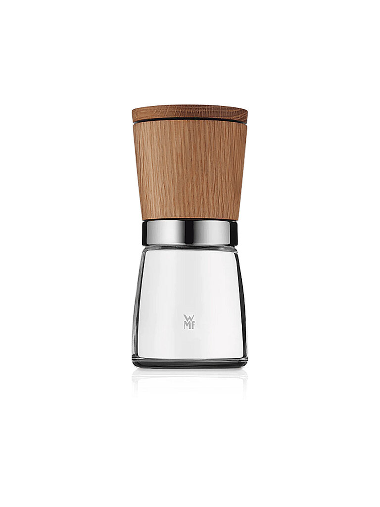 WMF Ceramill Nature Salz und Pfeffer Mühle, unbefüllt, für Salz, Pfeffer, Chilli, Salzmühle, Pfeffermühle Holz, Keramikmahlwerk