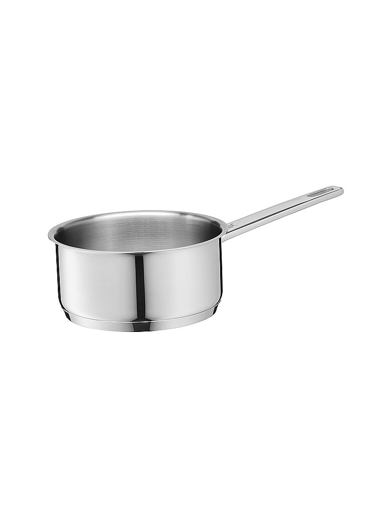 Kasserolle Compact Cuisine grau (edelstahl) B18cm H102cm L332cm Ø165cm Töpfe platzsparend stapelbar wärmereduzierender Hohlgriff Innenskalierung