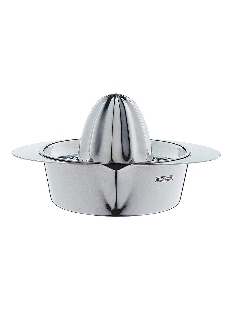 WMF Gourmet Zitronenpresse Edelstahl 13cm, Zitruspresse manuell, Saftpresse, Limettenpresse, Cromargan Edelstahl mattiert, für Zitronen, Limetten, Apfelsinnen, Orange, Grapfruit