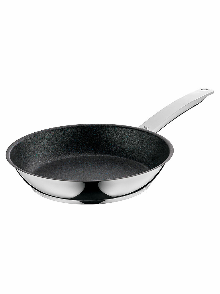 WMF Permadur Advance Bratpfanne 24 cm Induktion, Edelstahlpfanne, Cromargan Edelstahl beschichtet, backofenfest
