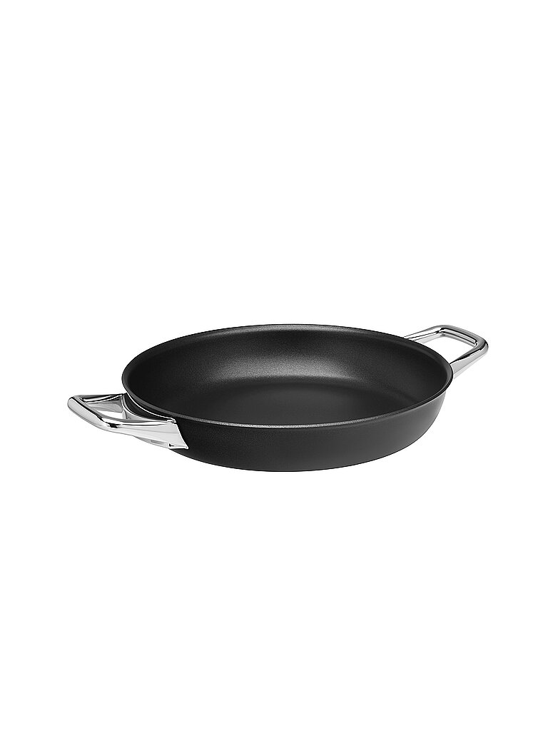 WMF Steak Profi Servier-Schmorpfanne 28cm Induktion, Steakpfanne ideal für scharfes Anbraten, Mehrschichtmaterial, Rapid Heat Control, backofenfest