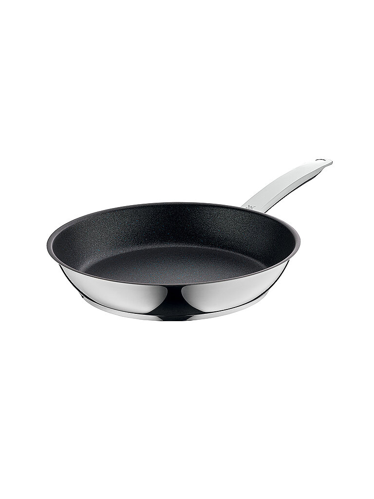 WMF Permadur Advance Bratpfanne Induktion 28 cm, Edelstahlpfanne, Cromargan Edelstahl beschichtet, backofenfest