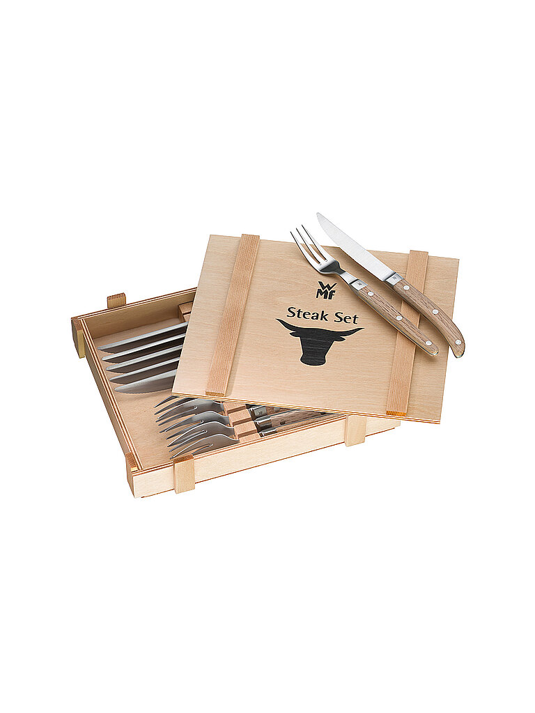 WMF Ranch Steakbesteck-Set 12tlg silber – WMF