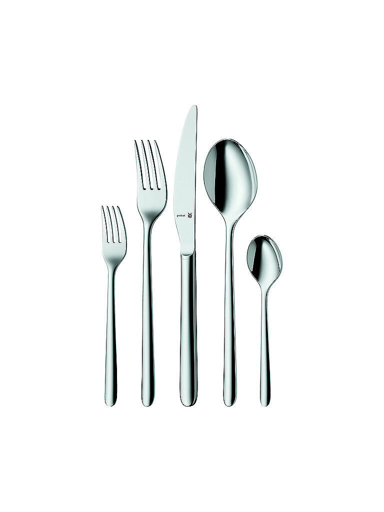 WMF Besteck Set 30-tlg. Flame Plus Cromargan Protect silber – WMF
