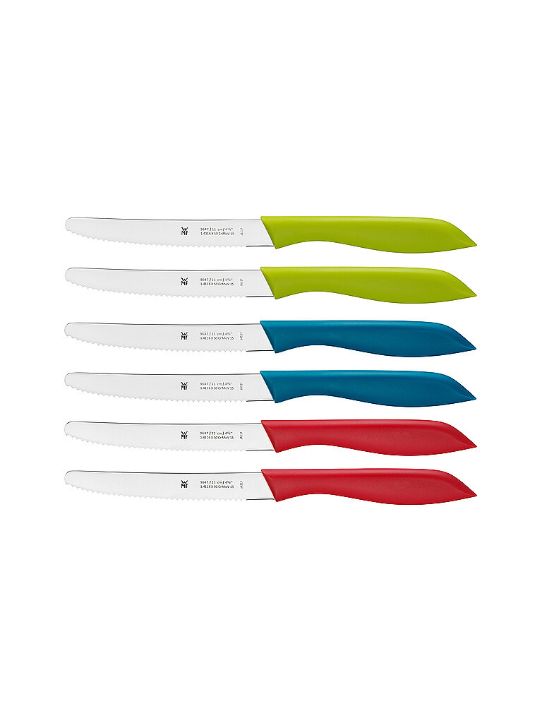 WMF Jausenmesser Set 6-tlg. Bunt bunt – WMF