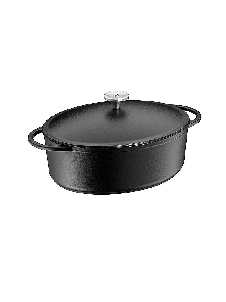 WMF Gusseisen-Bräter mit Deckel 30x23,5cm schwarz – WMF