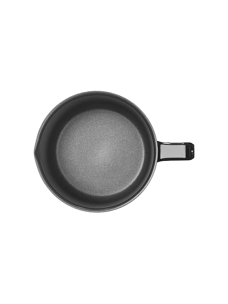 WMF  Milchtopf Induktion 14 cm ohne Deckel, kleiner Topf 1,7l Cromargan schwarz